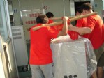 合肥老丁搬家现场工作
